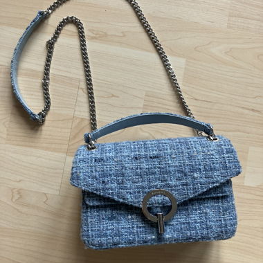 Sandro Crossbody-Tasche aus Tweed