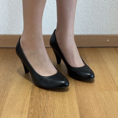 Décolleté neri con tacco medio