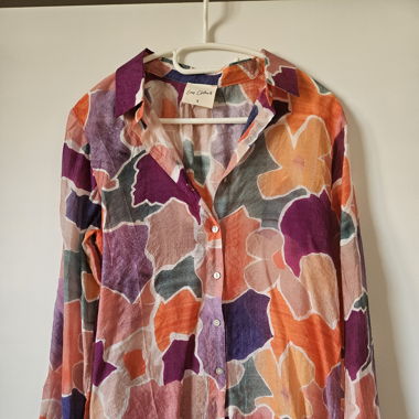 Blouse colorée, S