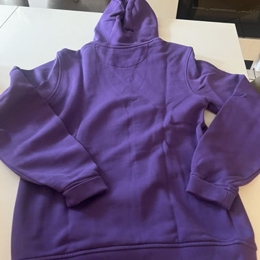 Felpa con cappuccio Lacoste Sport viola XS