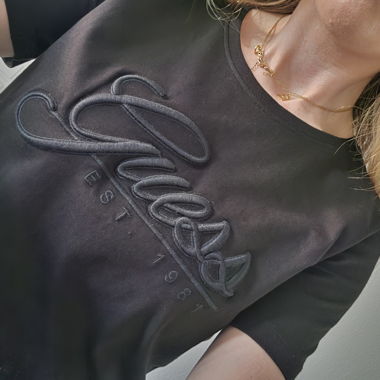 T-shirt Guess Eco noir
