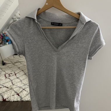 Grey Stradivarius Polo, Size S