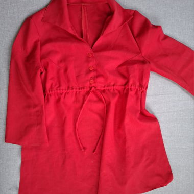 Red tunic