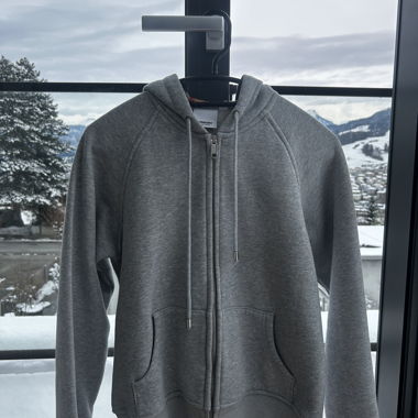 Burberry Zipper Grau Grösse S