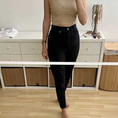 Levi‘s hight waisted Mom Jeans - Black