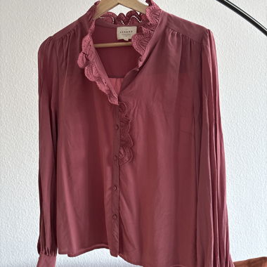 Camicia di seta Chlo (Sézane)