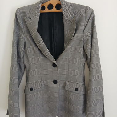 SAND COPENHAGEN Plaid-Blazerjacke