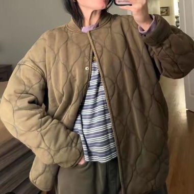 GAP Quilted Oversized Jacket