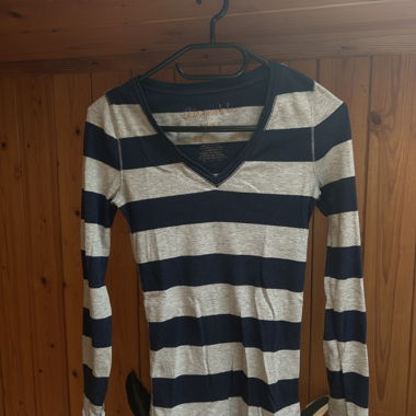T-shirt rayé manches longues