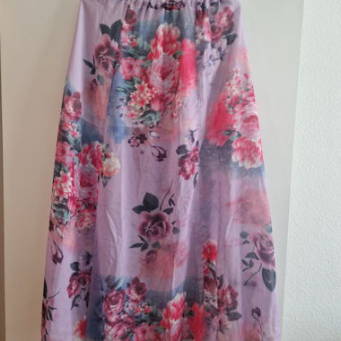 Airy Floral Skirt
