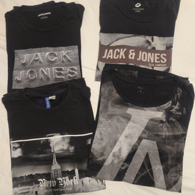 Lot de 4 T-shirts L