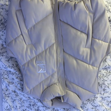Gilet trapuntato KANI grigio chiaro