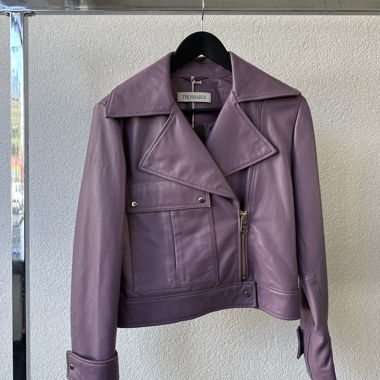 Trussardi leather jacket