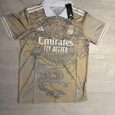 Real Madrid Dragon Trikot Gold