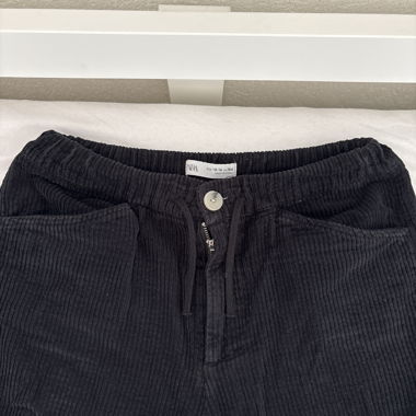 Zara schwarzer Cordhose