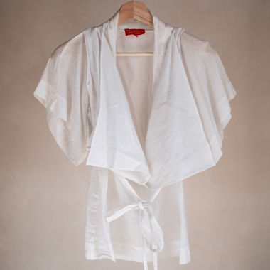 Haut croisé blanc VIVIENNE WESTWOOD Red Label rare