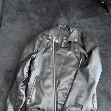 Veste-Jaquette en semili cuir 