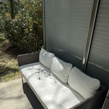 Canapé de jardin “Lounge CUBE” – Comme neuf