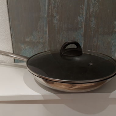Padella Kuhn Rikon con coperchio