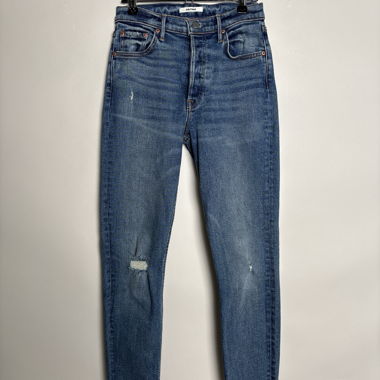 GRLFRND Distressed Jeans