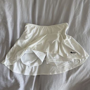 White Nike Tennis Skirt