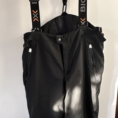 Pantaloni da sci X-Bionic neri con bretelle