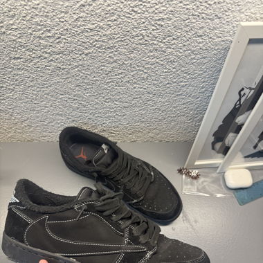 Air Jordan 1 Low x Travis Scott Black Phantom