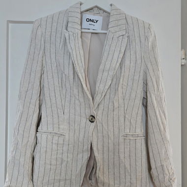 Striped Blazer by ONLY