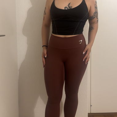 Leggings industriels marron Gymshark