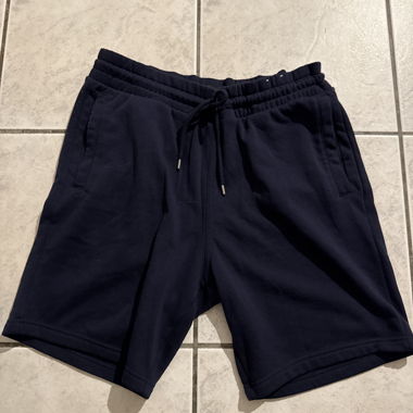 Navy sweat shorts H&M