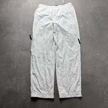 Vintage Nike Baggy Trackpants Grey M