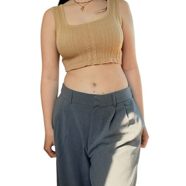 Carino top beige