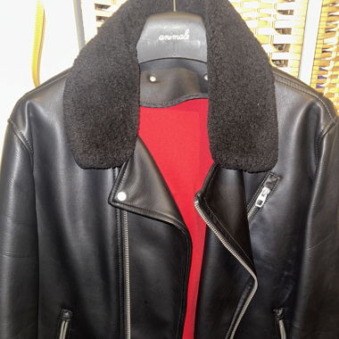 Lederjacke