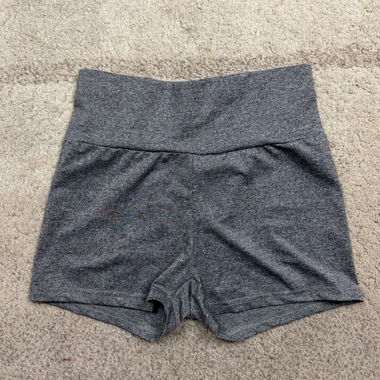 Gray seamless shorts