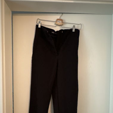 Pantalon noir taille haute Zara 