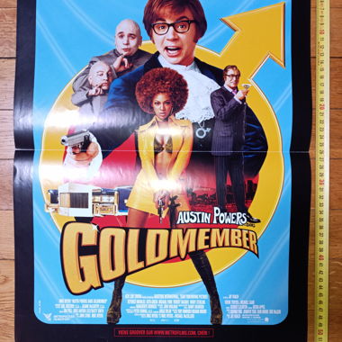 Affiche de cinéma Austin Powers Goldmember