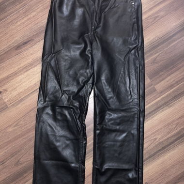 Faux Leather Pants