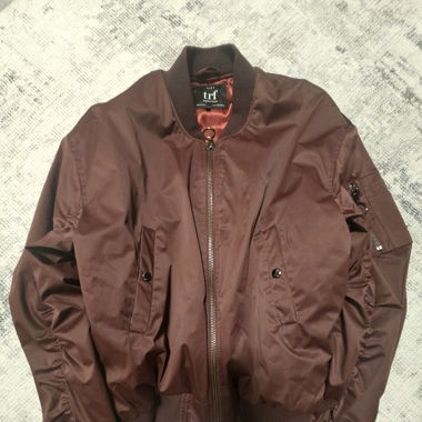 Purple Red Bomber Jacket