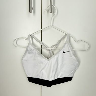 Reggiseno sportivo Nike bianco