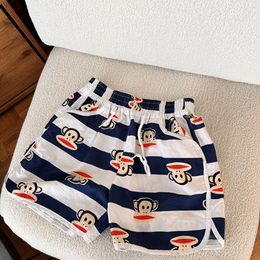 Badeshorts mit Affenprint