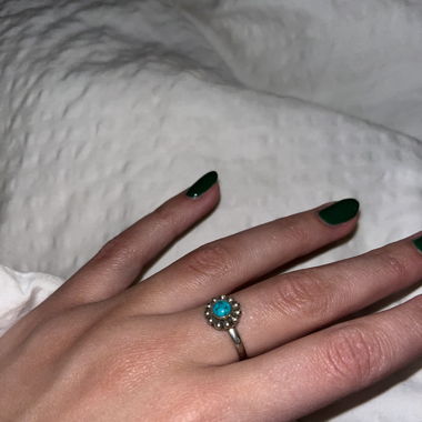 Real silver ring💚