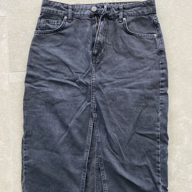 Jupe en jean noire