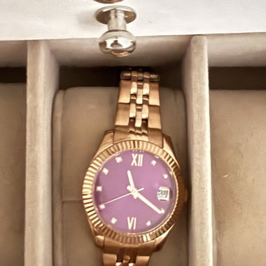 Armbanduhr Fossil Roségold