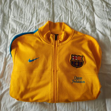 Veste Nike FCB jaune XL