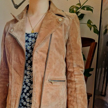 Lederjacke