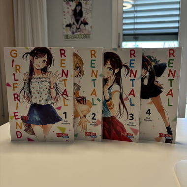 Rental Girlfriend Manga 1-4