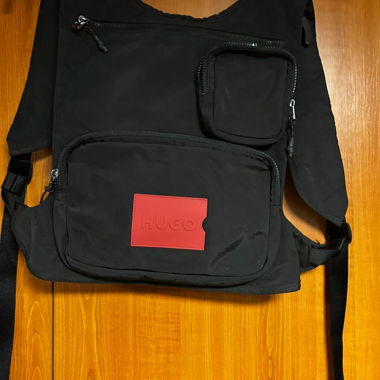 HUGO Black Crossbody Bag
