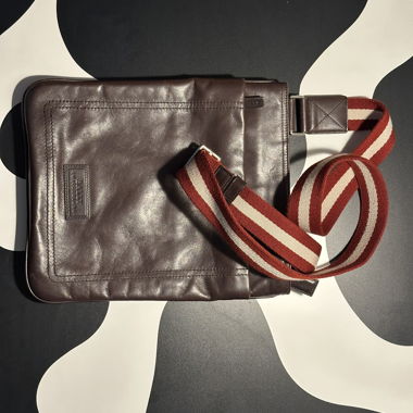 Borsa a tracolla verticale Bally vintage