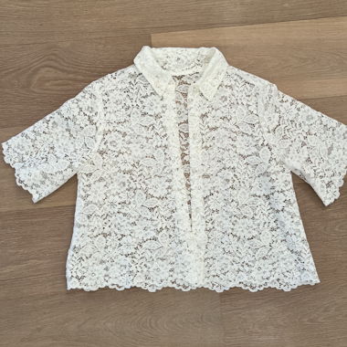 Spitzen Bluse