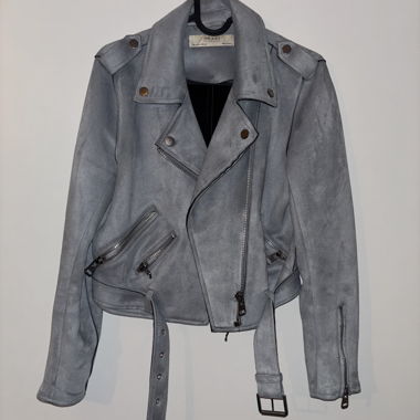 Veste effet daim